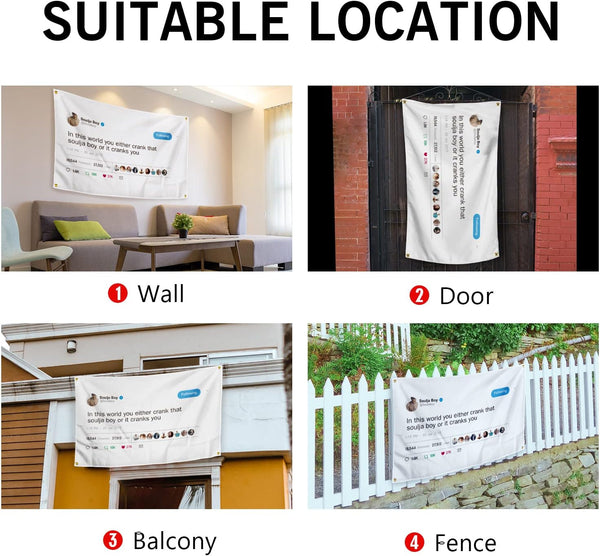 Crank That Soulja Boy Flag