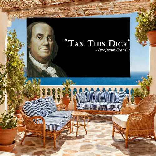 Benjamin Franklin Fun Flag